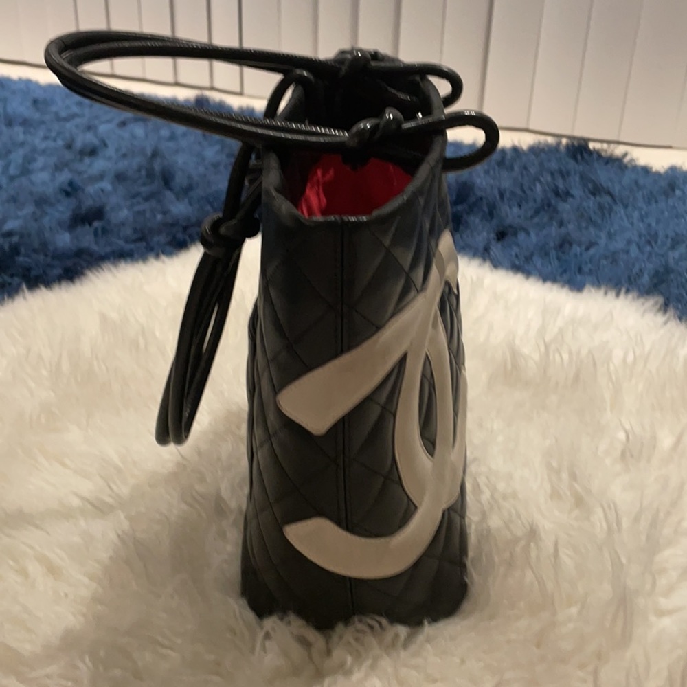 Chanel Carbon Tote - Picture 4 of 14